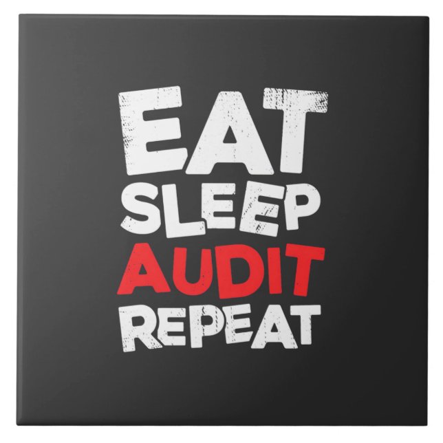 Wirtschaftsprüfer aß Sleep Audit Fliese (Vorderseite)
