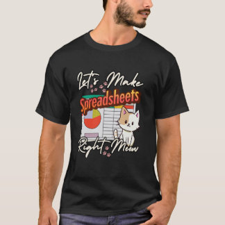 Wirtschaftsprüfer Buchhalter Katzen Buchhalter Ste T-Shirt