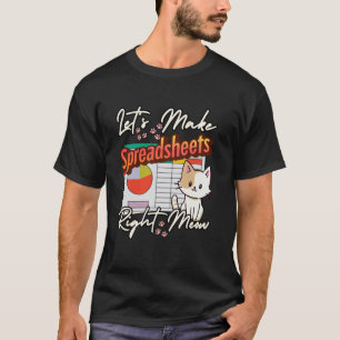 Wirtschaftsprüfer Buchhalter Katzen Buchhalter Ste T-Shirt