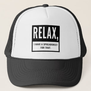 Wirtschaftsprüfer CPA Relax Ich habe dafür eine Ta Truckerkappe