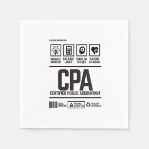 Wirtschaftsprüfer (CPA) Serviette