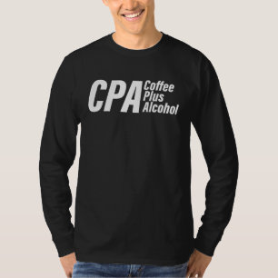 Wirtschaftsprüfer Kaffee Plus Alkohol Buchhalter R T-Shirt