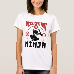 Wirtschaftsprüfer Ninja RechnungsführungsCPA T-Shirt