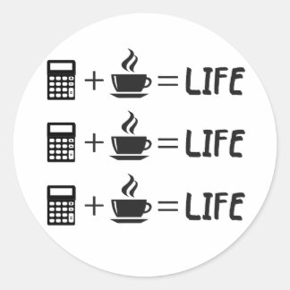 Wirtschaftsprüfer Runder Aufkleber