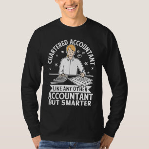 Wirtschaftsprüfer wie jeder andere außer schlauer T-Shirt