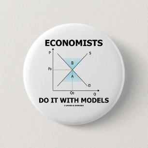 Wirtschaftswissenschaftler tun es mit Modellen Button
