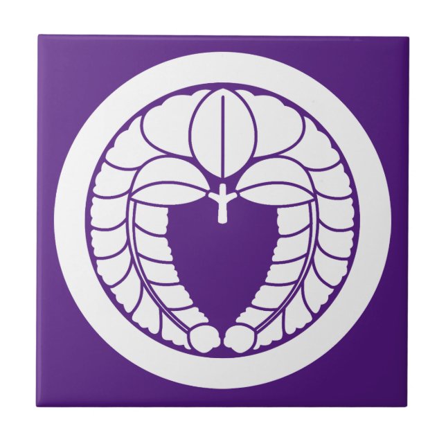 Wischerei im Kreis Fliese (Vorderseite)