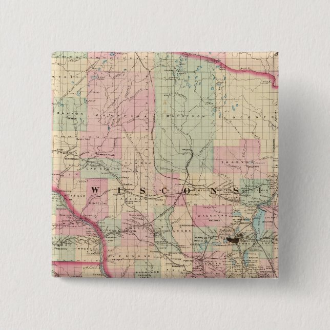 Wisconsin 3 button (Vorderseite)