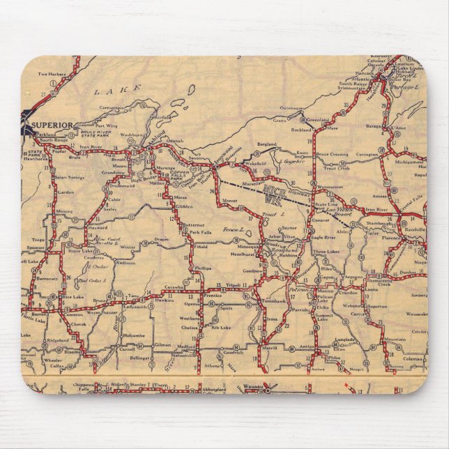 Wisconsin 6 mousepad (Vorne)