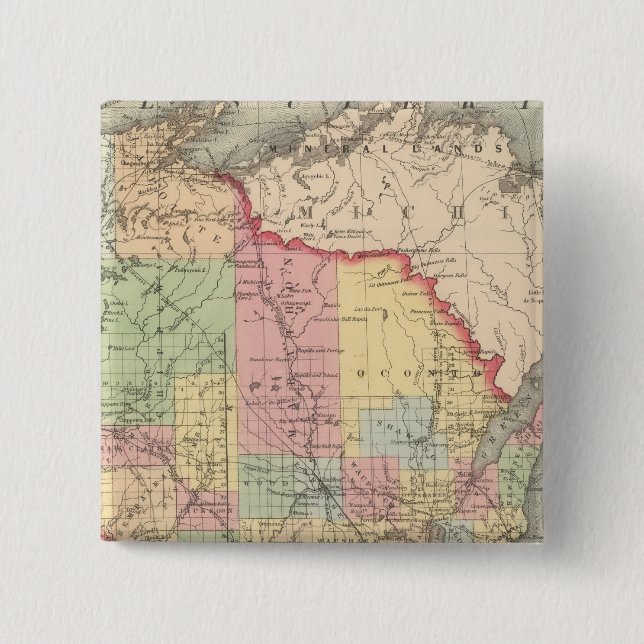 Wisconsin 7 button (Vorderseite)