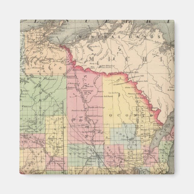 Wisconsin 7 magnet (Vorne)