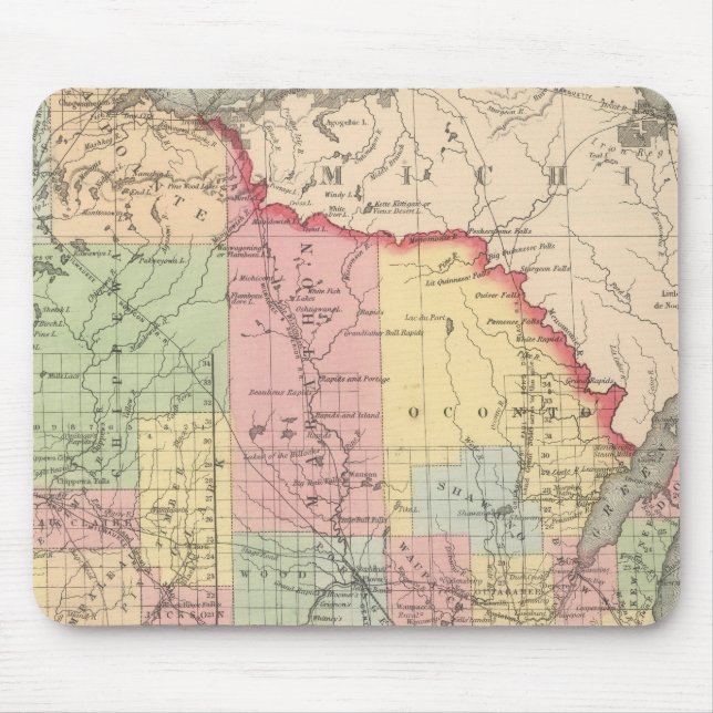 Wisconsin 7 mousepad (Vorne)