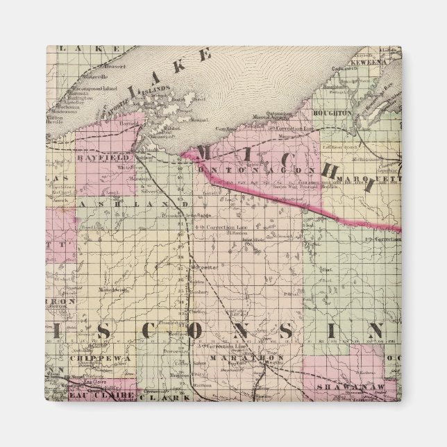 Wisconsin 9 magnet (Vorne)