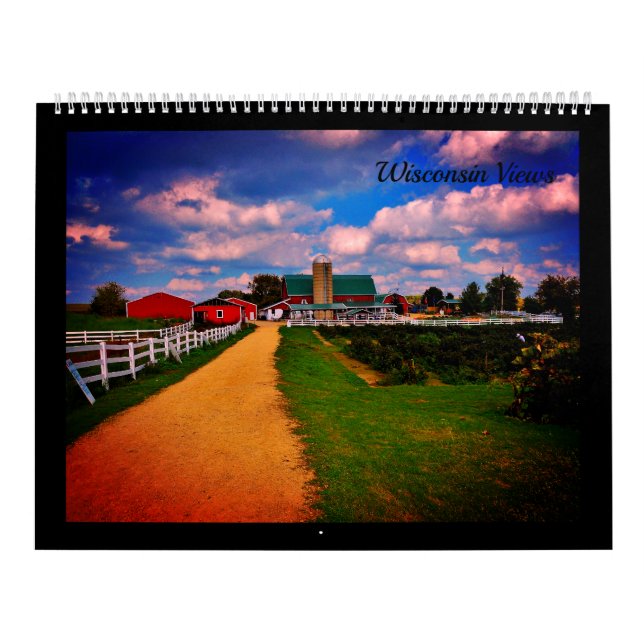 Wisconsin-Ansichten Kalender (Titelbild)
