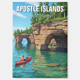 Wisconsin Apostle Islands National Lakeshore Magnet