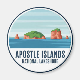 Wisconsin Apostle Islands National Lakeshore Magnet