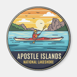 Wisconsin Apostle Islands National Lakeshore Magnet