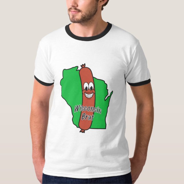 Wisconsin Bratman T-Shirt (Vorderseite)