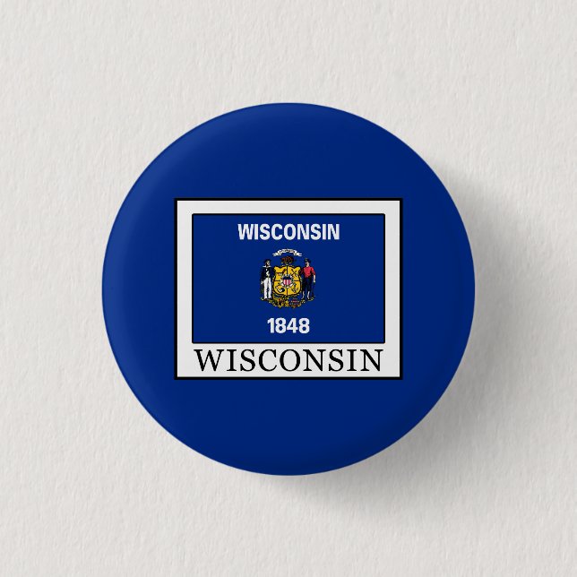 Wisconsin Button (Vorderseite)
