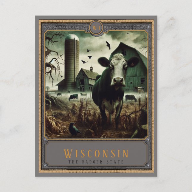 Wisconsin | Carte postale Art gothique (Devant)