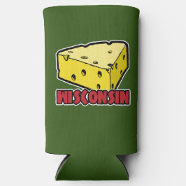Wisconsin Cheese Wedge Selters Dosenkühler