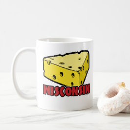 Wisconsin Cheese Wedge White 11 oz Classic Tasse