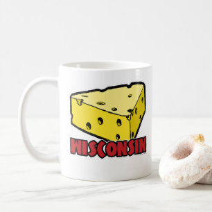 Wisconsin Cheese Wedge White 11 oz Classic Tasse
