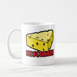 Wisconsin Cheese Wedge White 11 oz Classic Tasse