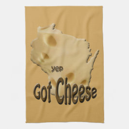 Wisconsin Cheesehead Ai Cheese Serviette de cuisin