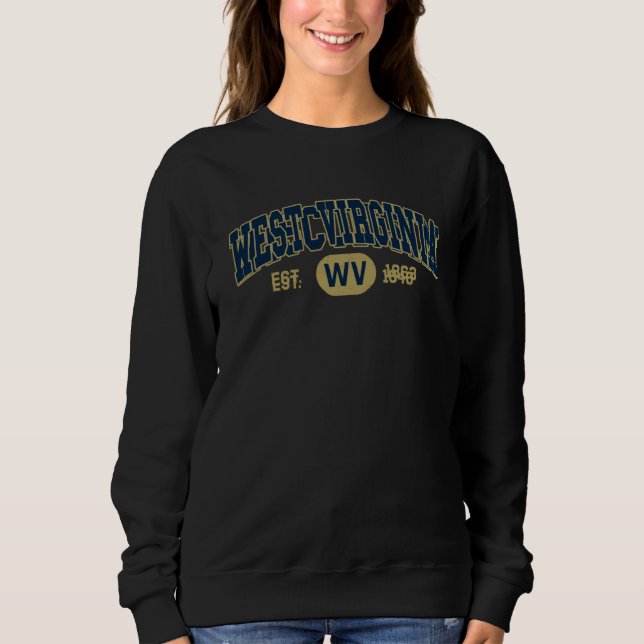 Wisconsin Classic Collegiate Varsity Style COZY Sweatshirt (Vorderseite)