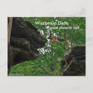 Wisconsin Dells, Ein großartiger Ort ... Postkarte