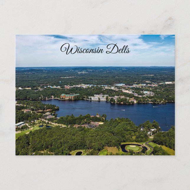 Wisconsin Dells Fotografie Postcard Keepake Postkarte (Vorderseite)