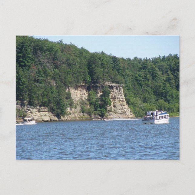 Wisconsin Dells Postcard Postkarte (Vorderseite)
