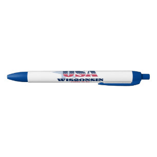 Wisconsin ein amerikanischer Icon Pen Kugelschreiber