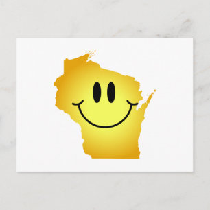 Wisconsin Face Postkarte