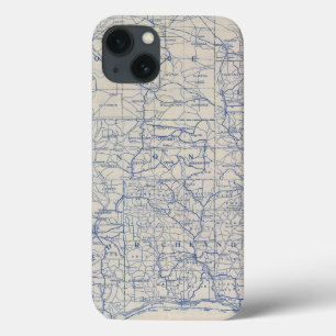 Wisconsin-Fahrrad-Straßenkarte Case-Mate iPhone Hülle