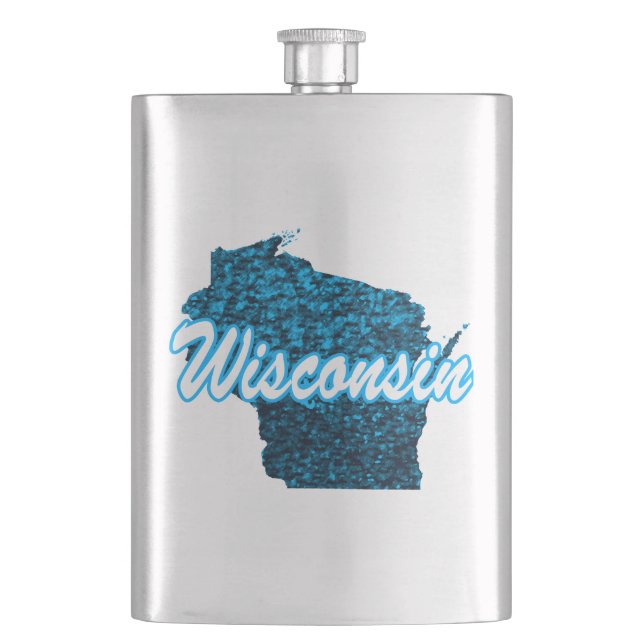Wisconsin Flachmann (Vorderseite)