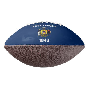 Wisconsin-Flagge Football