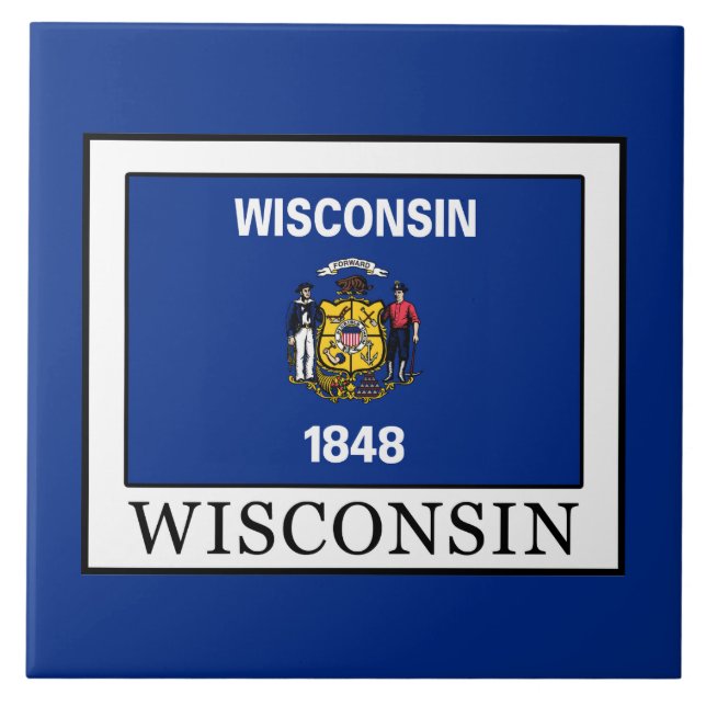 Wisconsin Fliese (Vorderseite)