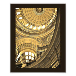 Wisconsin Hauptstadt Dome Decke Fotodruck