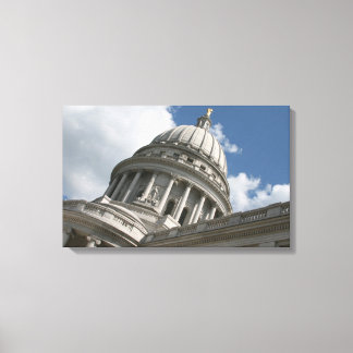 Wisconsin Hauptstadt Wrapped Canvas Leinwanddruck
