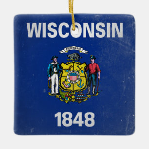 Wisconsin Keramikornament