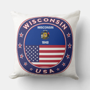 Wisconsin Kissen