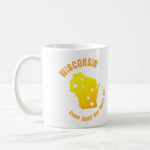 Wisconsin kommen Geruch unsere Molkereiluft Kaffeetasse