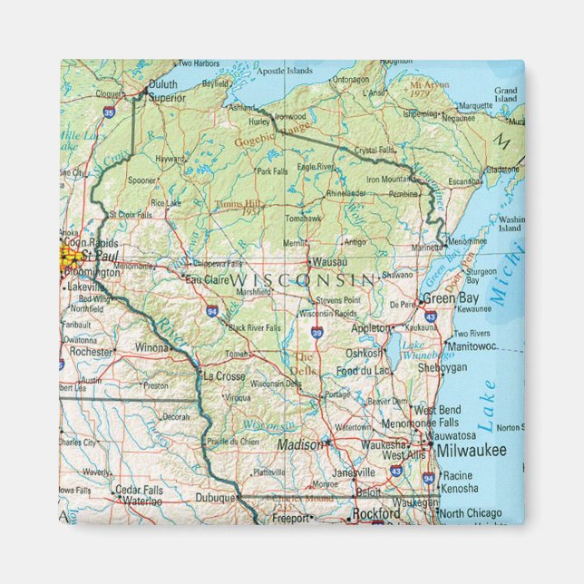 Wisconsin Magnet (Vorne)
