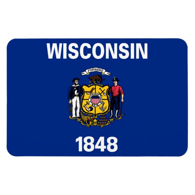 Wisconsin Magnet (Horizontal)