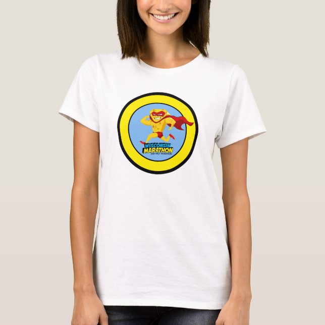 Wisconsin Marathon Race Day T-Shirt (Vorderseite)