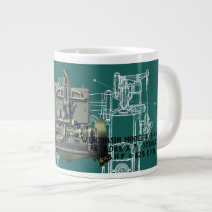 Wisconsin Motor Milwaukee Wisconsin Motor Early K Jumbo-Tasse