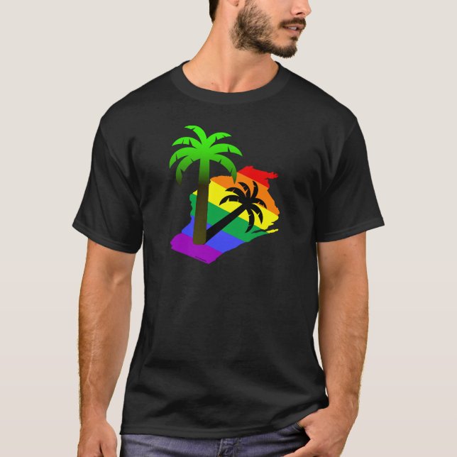 Wisconsin-Palme T-Shirt (Vorderseite)