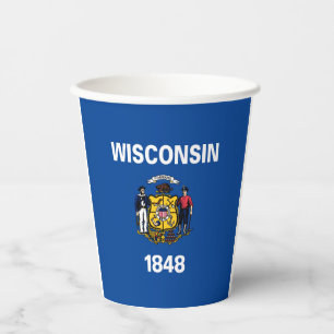 Wisconsin-Papier-Becher Pappbecher